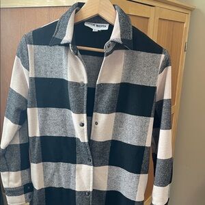 Steve Madden Checkered Shacket